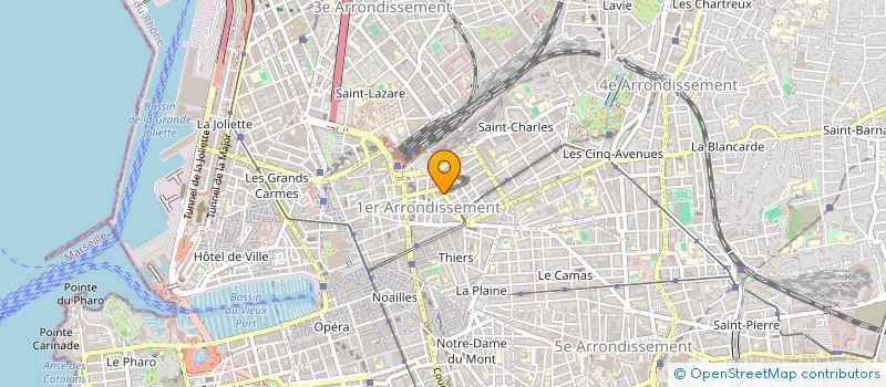 localisation de l'entreprise LES AMIS DE L'EGLISE DE LA DORMITION à MARSEILLE