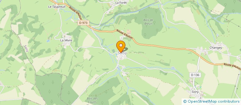 localisation de l'entreprise LES AMIS DE L'EGLISE DE SAISY  SAISY