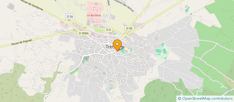 localisation de l'entreprise LES AMIS DE L EGLISE DE TRETS NOTRE DAME DE NAZARETH à TRETS
