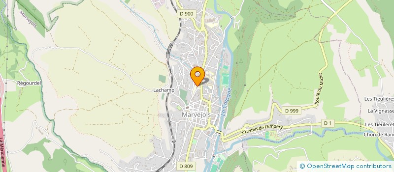 localisation de l'entreprise LES AMIS DE L'ENCLOS DES TOURETTES  MARVEJOLS