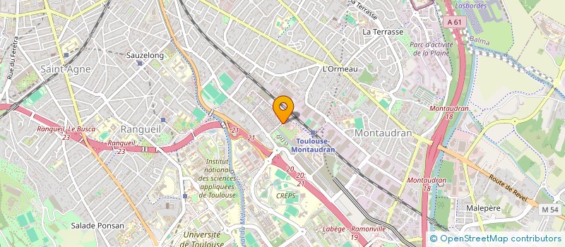 localisation de l'entreprise LES AMIS DE L'ENVOL DES PIONNIERS à TOULOUSE