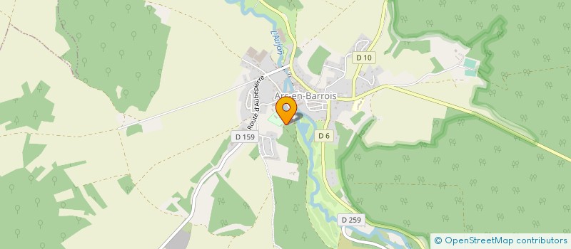 localisation de l'entreprise LES AMIS DE L'ERMITAGE ST ROCH à ARC-EN-BARROIS