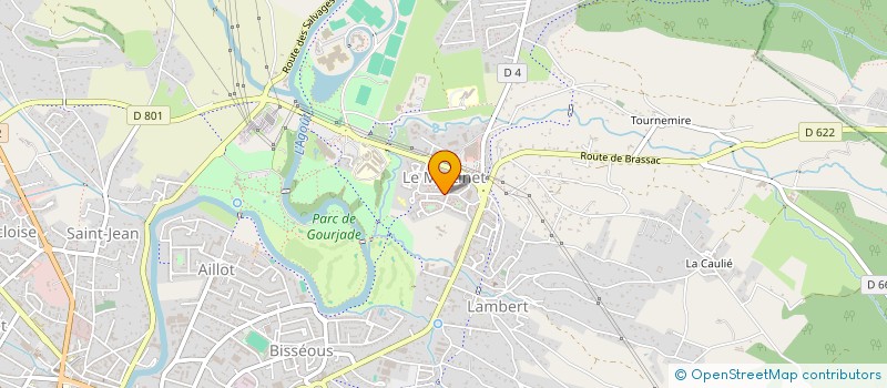 localisation de l'entreprise LES AMIS DE L'ESCARGOT  CASTRES