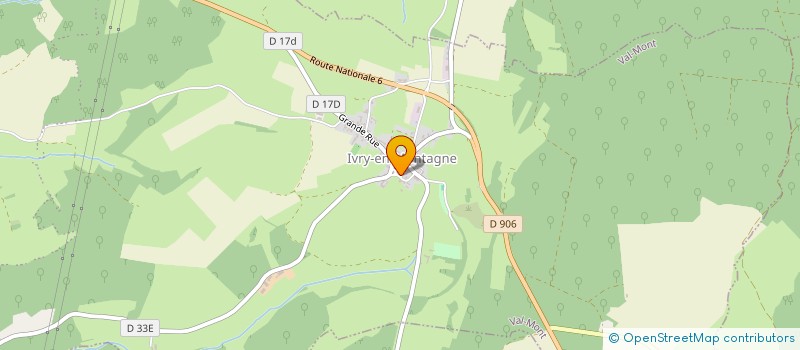 localisation de l'entreprise LES AMIS DE L'ETANG BARROT  VAL-MONT