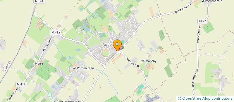 localisation de l'entreprise LES AMIS DE L'ETANG DE BAILLESCOURT à AUBERS