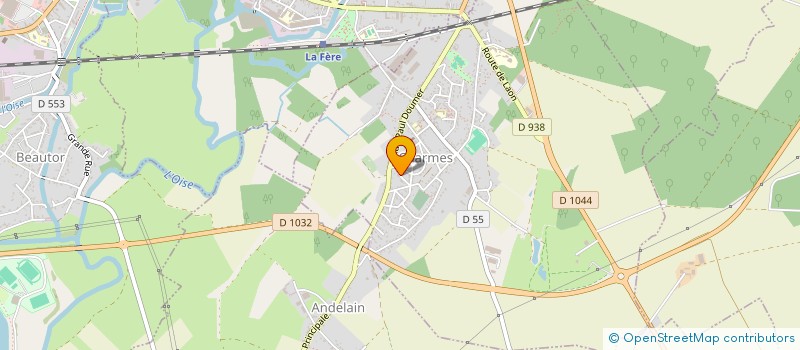 localisation de l'entreprise LES AMIS DE L'HYPOCRASS DE CHARMES  CHARMES