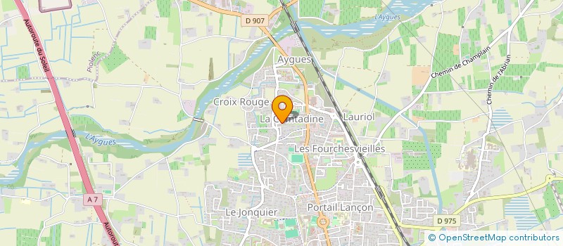 localisation de l'entreprise LES AMIS DE L'IMAGERIE MEDICALE  ORANGE