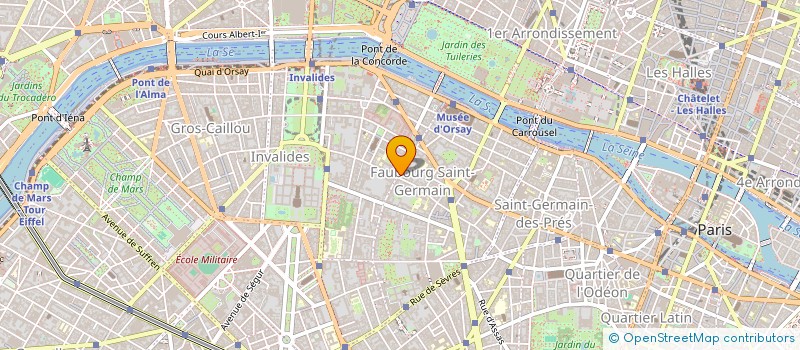 localisation de l'entreprise LES AMIS DE L'INSPECTION DU GENIE  PARIS