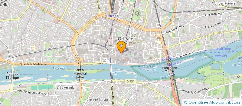 localisation de l'entreprise LES AMIS DE L'INSTITUT à SAINT-JEAN-DE-BRAYE