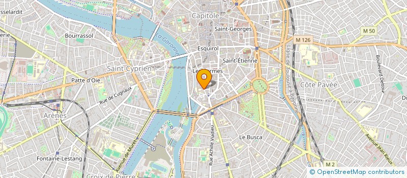 localisation de l'entreprise LES AMIS DE L'INSTITUT CATHOLIQUE à TOULOUSE