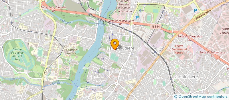 localisation de l'entreprise LES AMIS DE L'ISSANDRE à NANTES