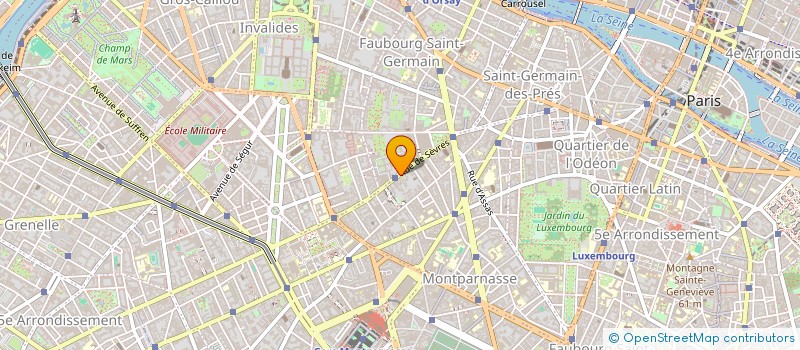 localisation de l'entreprise LES AMIS DE L OEUVRE DE COSTAS ANTONAKIS  PARIS