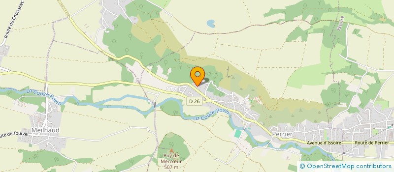 localisation de l'entreprise LES AMIS DE L'OHAPI  PERRIER