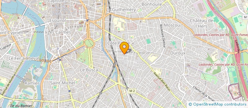 localisation de l'entreprise LES AMIS DE L'OLIVIER à TOULOUSE