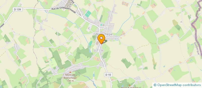 localisation de l'entreprise LES AMIS DE L'ONDANK MEULEN  BOESCHEPE