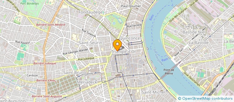 localisation de l'entreprise LES AMIS DE L'OPERA FRANCAIS à BORDEAUX