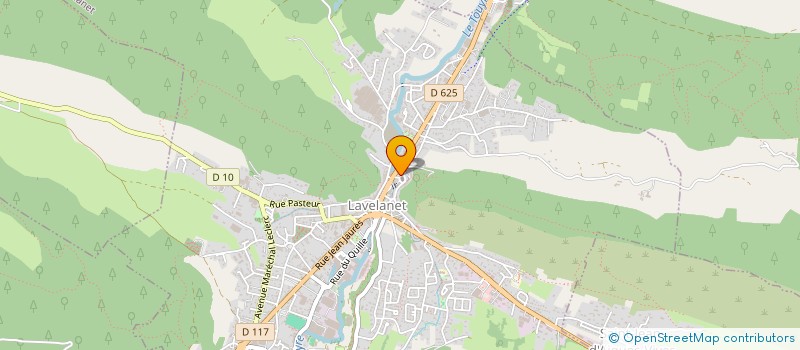 localisation de l'entreprise LES AMIS DE L'ORGUE DE LAVALANET à LAVELANET