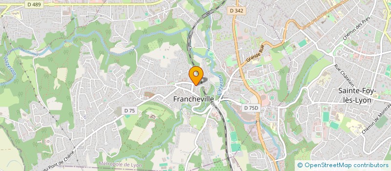 localisation de l'entreprise LES AMIS DE L'ORGUE DE SAINT ROCH - FRANCHEVILLE à FRANCHEVILLE