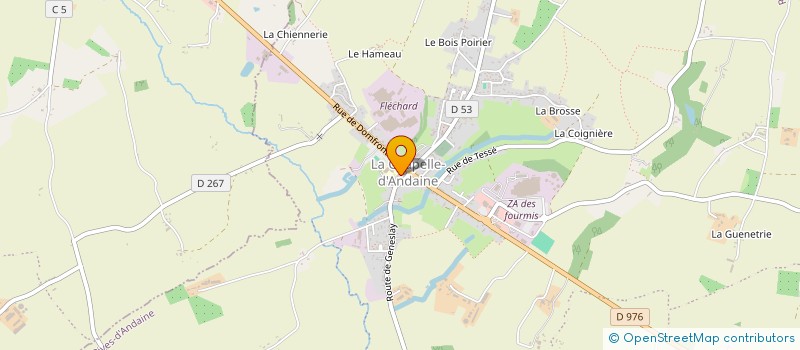 localisation de l'entreprise LES AMIS DE L'ORGUE DE STE MADELEINE DE BAGNOLES DE L'ORNE à BAGNOLES-DE-L'ORNE-NORMANDIE