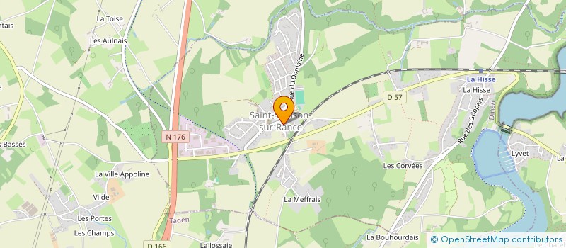 localisation de l'entreprise LES AMIS DE L US LANVALLAY  LANVALLAY