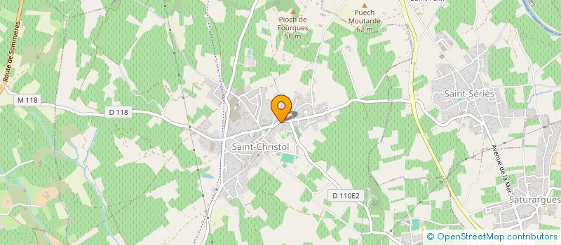 localisation de l'entreprise LES AMIS DE LA BARAGOGNE  ENTRE-VIGNES