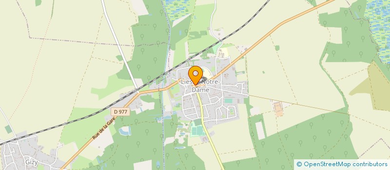 localisation de l'entreprise LES AMIS DE LA BASILIQUE à LIESSE-NOTRE-DAME