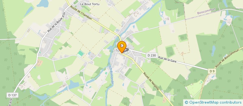 localisation de l'entreprise LES AMIS DE LA BIBLIOTHEQUE DE NIBELLE à NIBELLE