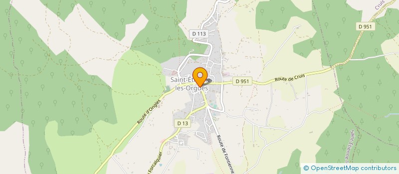 localisation de l'entreprise LES AMIS DE LA BROCANTE  VALENSOLE