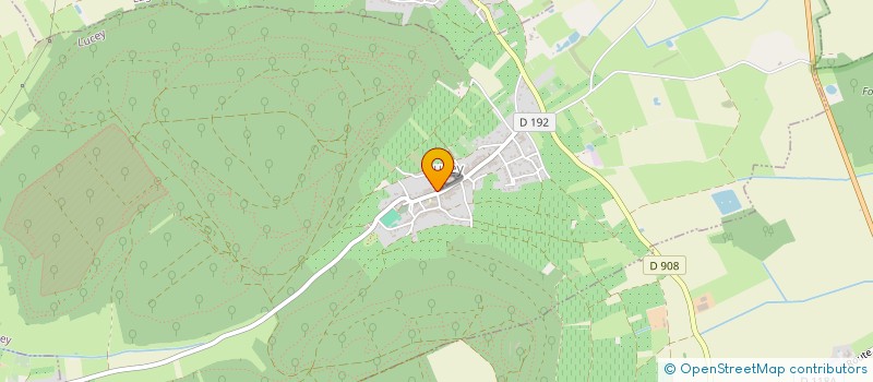 localisation de l'entreprise LES AMIS DE LA BROCANTE DE LUCEY  LUCEY