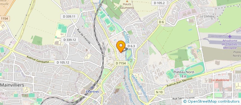 localisation de l'entreprise LES AMIS DE LA CATHEDRALE DE CHARTRES à CHARTRES