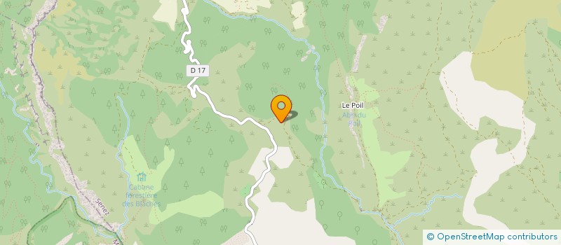 localisation de l'entreprise LES AMIS DE LA CATHEDRALE DE SENEZ  SENEZ