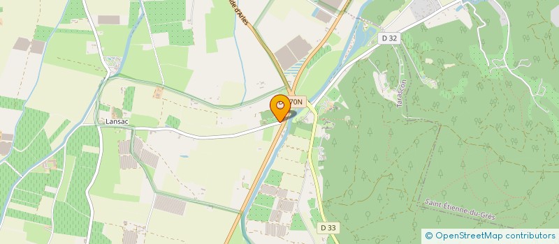 localisation de l'entreprise LES AMIS DE LA CHAPELLE SAINT GABRIEL  TARASCON