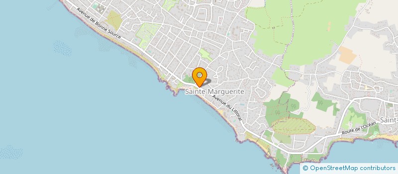 localisation de l'entreprise LES AMIS DE LA CHAPELLE SAINTE MARGUERITE  PORNICHET