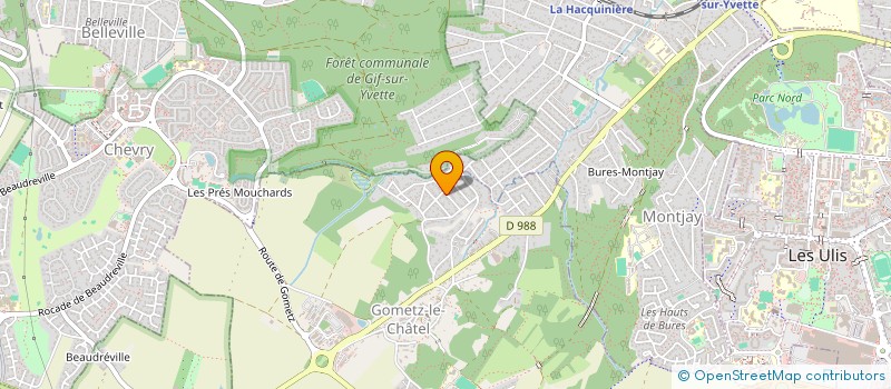 localisation de l'entreprise LES AMIS DE LA COCCINELLE A 7 POINTS à GOMETZ-LE-CHATEL