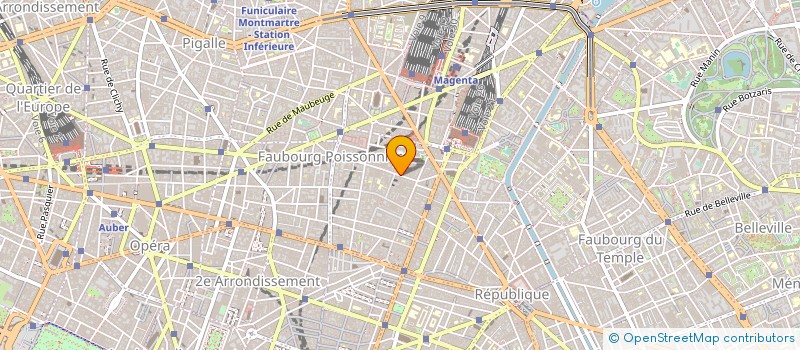 localisation de l'entreprise LES AMIS DE LA COMMISSION CENTRALE DE L'ENFANCE à PARIS