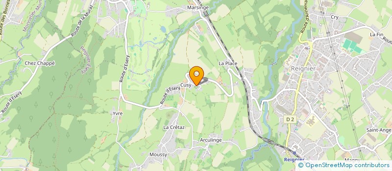 localisation de l'entreprise LES AMIS DE LA CONCIERGERIE à REIGNIER-ESERY