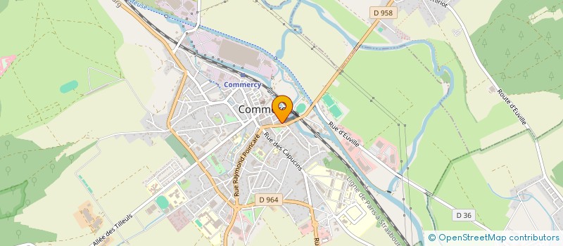 localisation de l'entreprise LES AMIS DE LA COUNTRY à COMMERCY