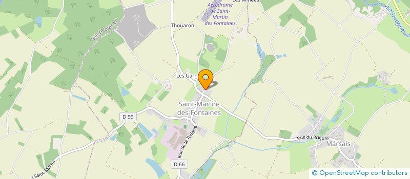 localisation de l'entreprise LES AMIS DE LA COUSSOTTE ADLC  SAINT-MARTIN-DES-FONTAINES