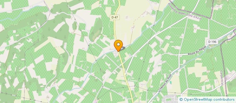 localisation de l'entreprise LES AMIS DE LA DANSE à VALREAS