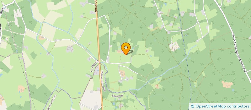 localisation de l'entreprise LES AMIS DE LA DEF à BAZOUGES CRE SUR LOIR