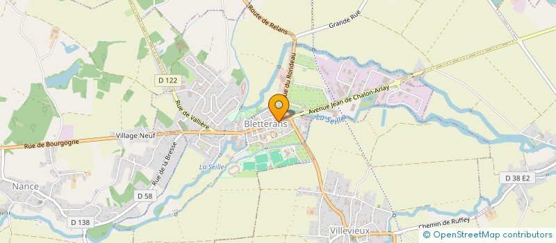 localisation de l'entreprise LES AMIS DE LA DENTELLE DU PUY à BLETTERANS