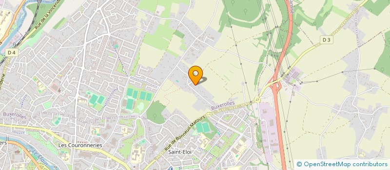 localisation de l'entreprise LES AMIS DE LA DINIERE à BUXEROLLES