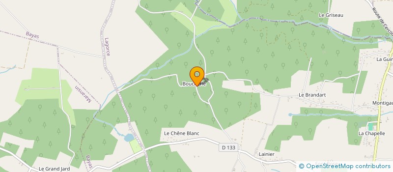 localisation de l'entreprise LES AMIS DE LA FERME AUX OISEAUX à LAGORCE
