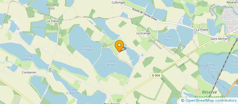 localisation de l'entreprise LES AMIS DE LA FETE  VILLARS-LES-DOMBES