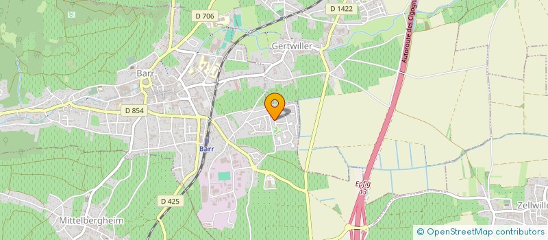 localisation de l'entreprise LES AMIS DE LA FODEPI  BARR