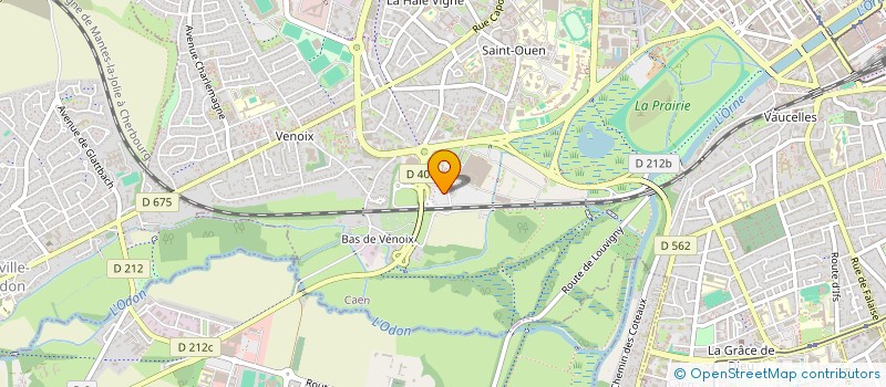 localisation de l'entreprise LES AMIS DE LA FOIRE à CAEN