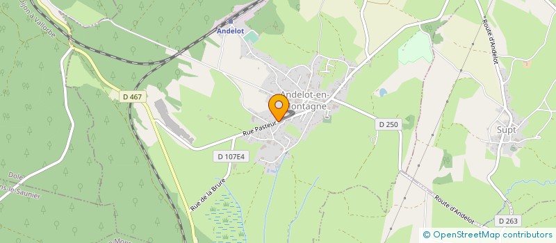 localisation de l'entreprise LES AMIS DE LA FORET à LEMUY