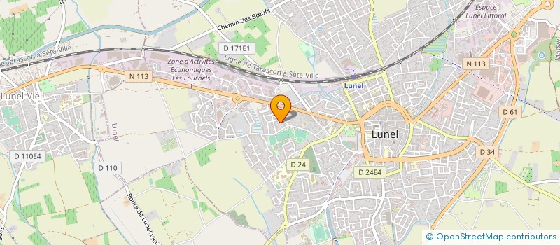localisation de l'entreprise LES AMIS DE LA GALINETTE à LUNEL