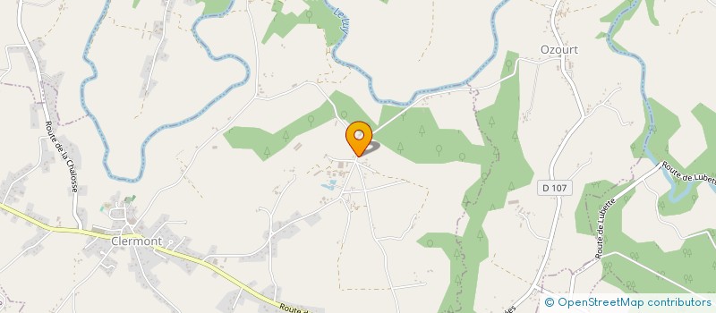 localisation de l'entreprise LES AMIS DE LA GANADERIA DE LA MECQUE  CLERMONT