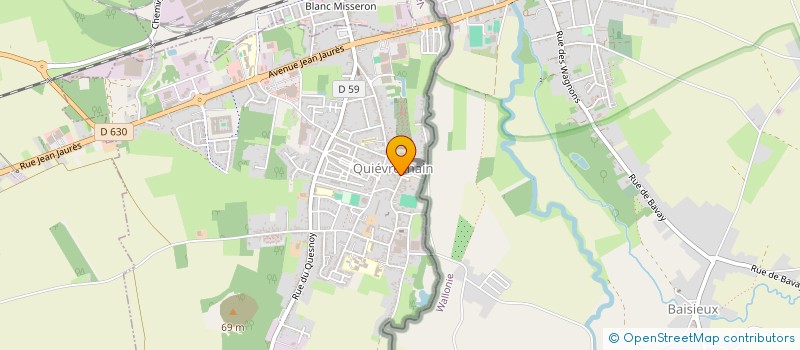 localisation de l'entreprise LES AMIS DE LA GAULE à QUIEVRECHAIN